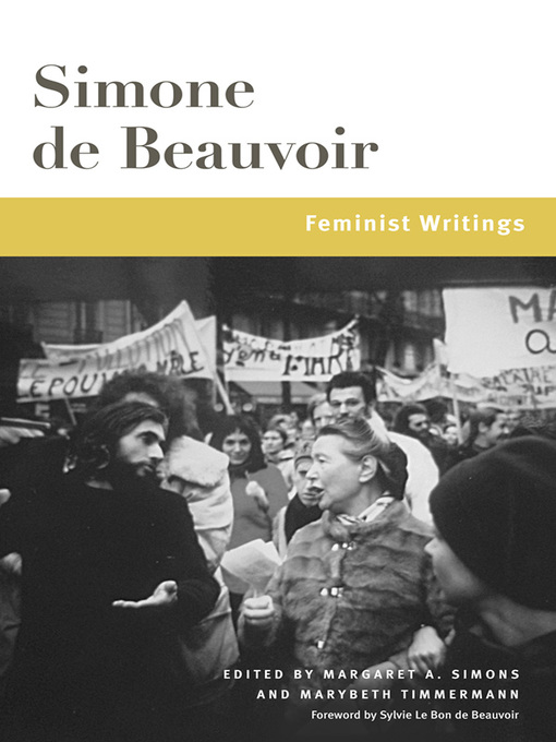 Title details for Feminist Writings by Simone de Beauvoir - Available